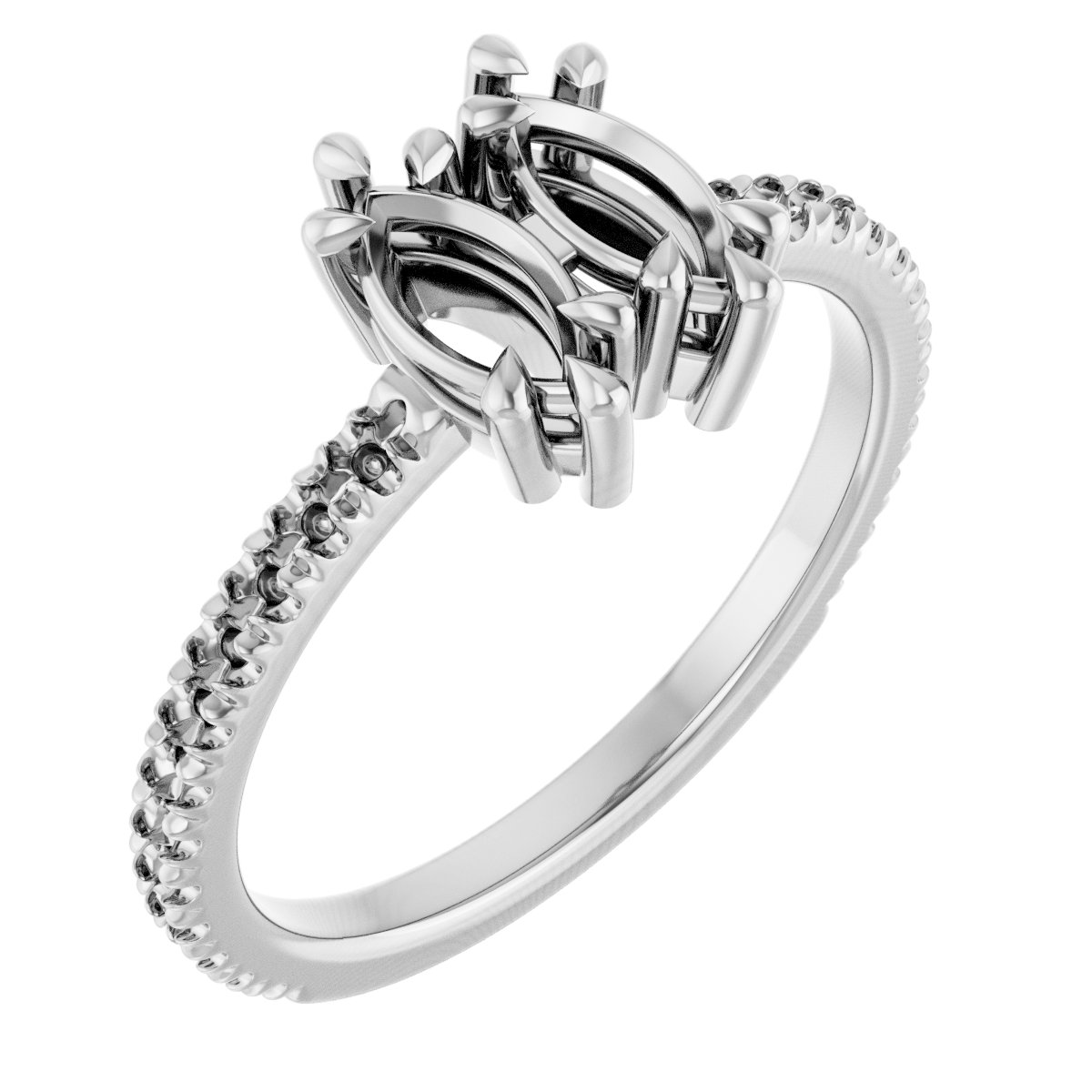 14k White Gold