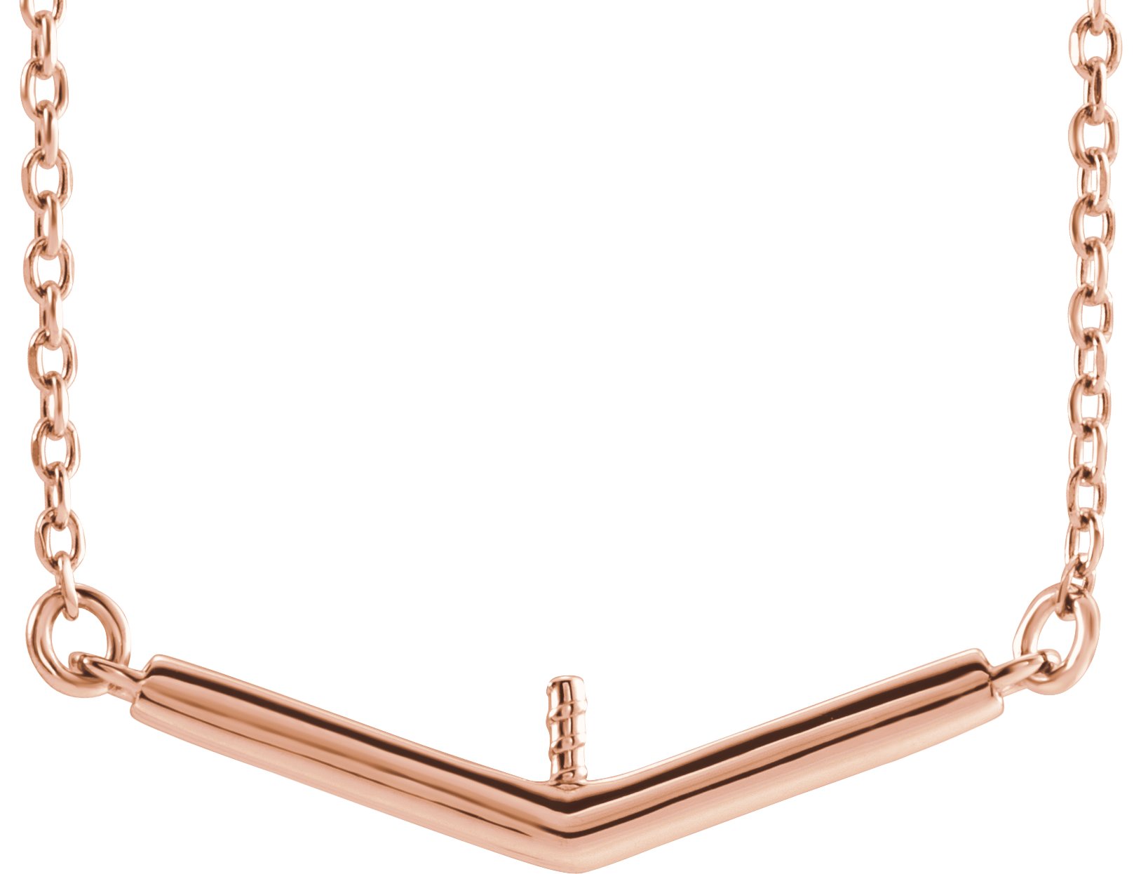 Pearl V Necklace or Center