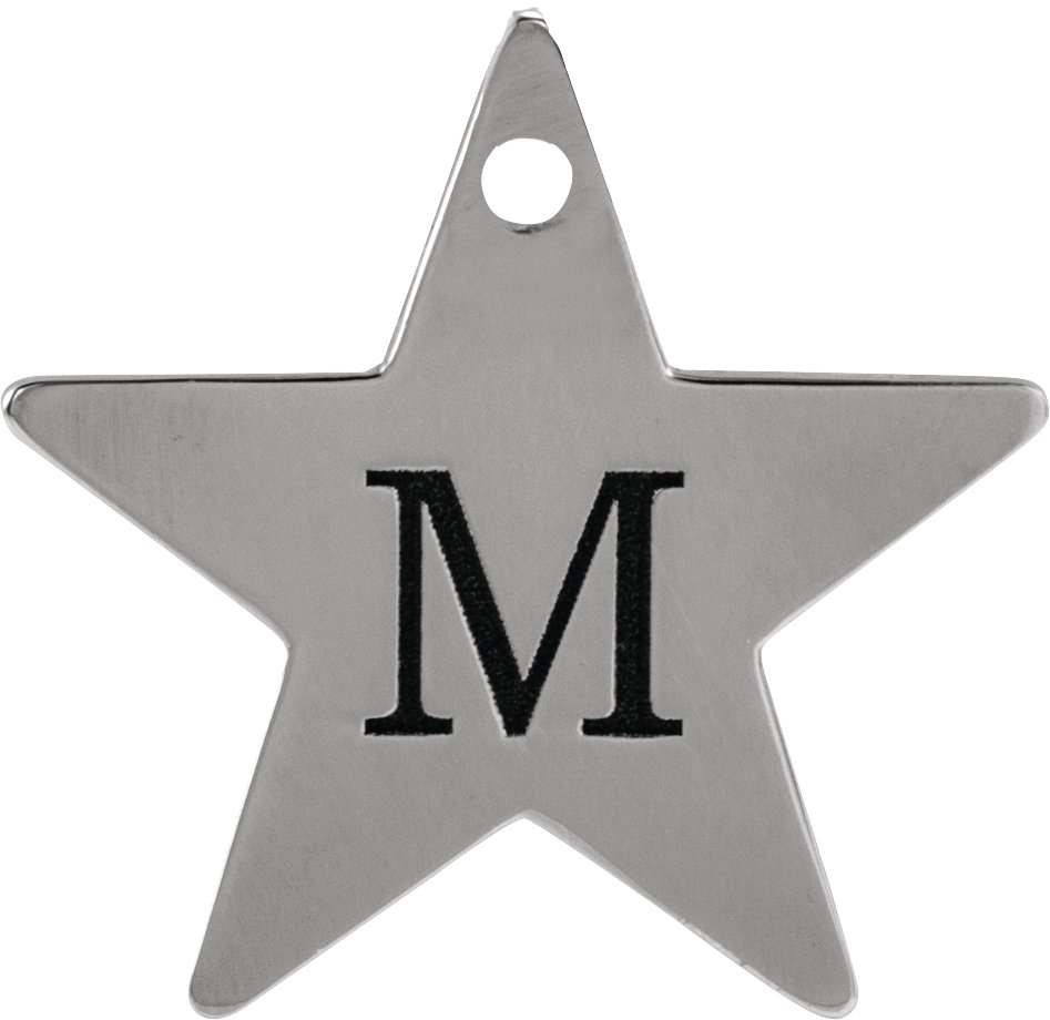Engravable Star Dangle