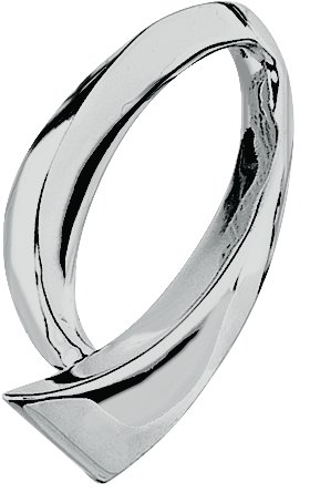 Sterling Silver Freefrom Slide Pendant