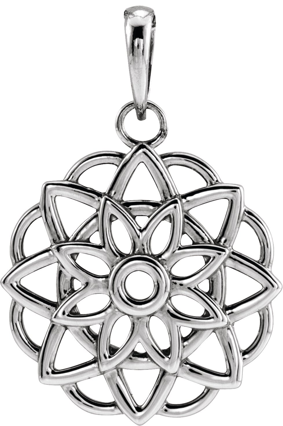 Floral Necklace or Pendant