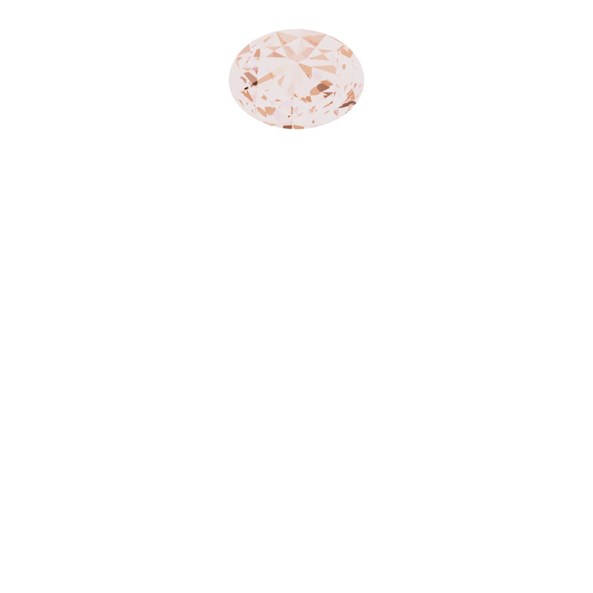 Bezel-Set Stackable Ring