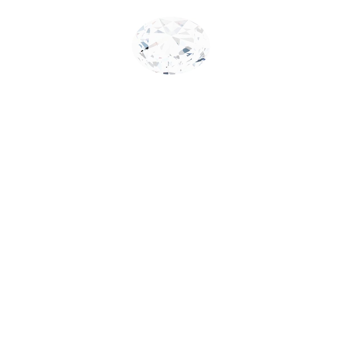 Bezel-Set Stackable Ring