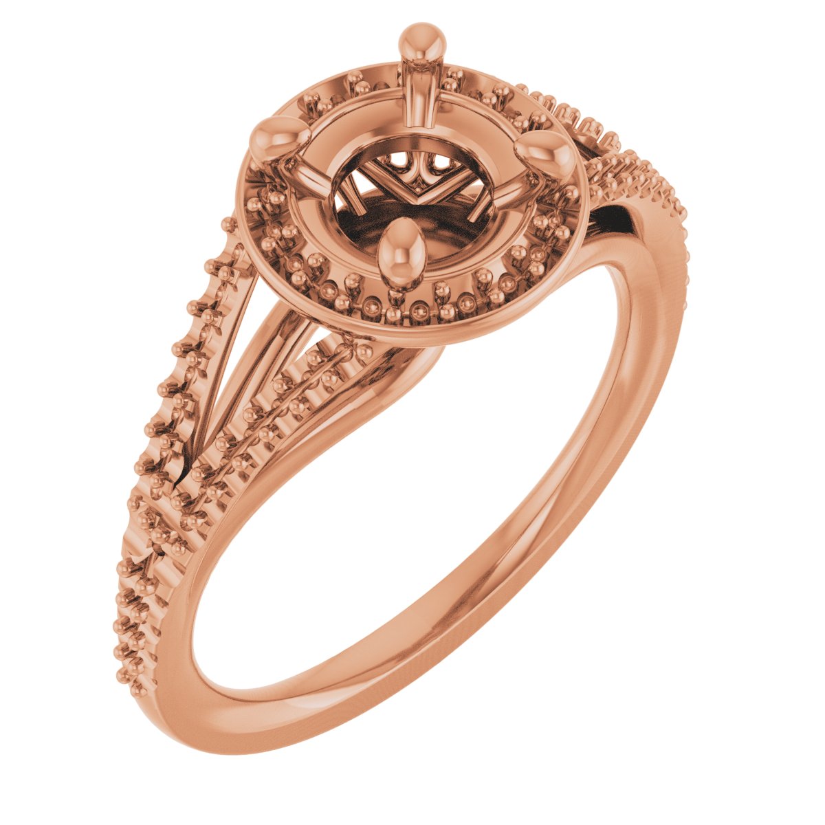 Halo-Style Engagement Ring or Band
