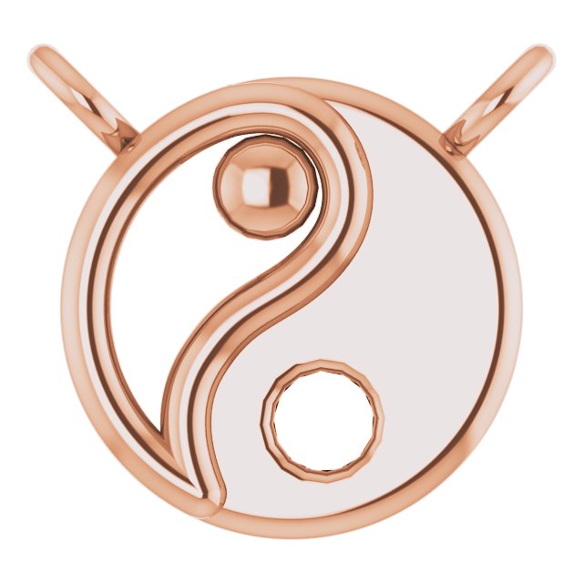 Yin Yang Necklace or Center