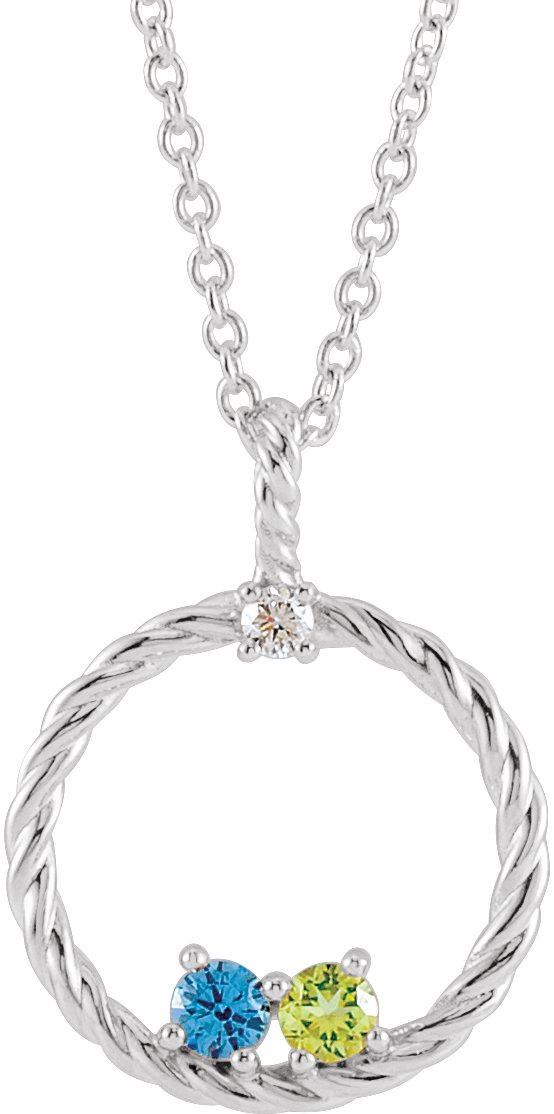 Family Circle Necklace or Pendant