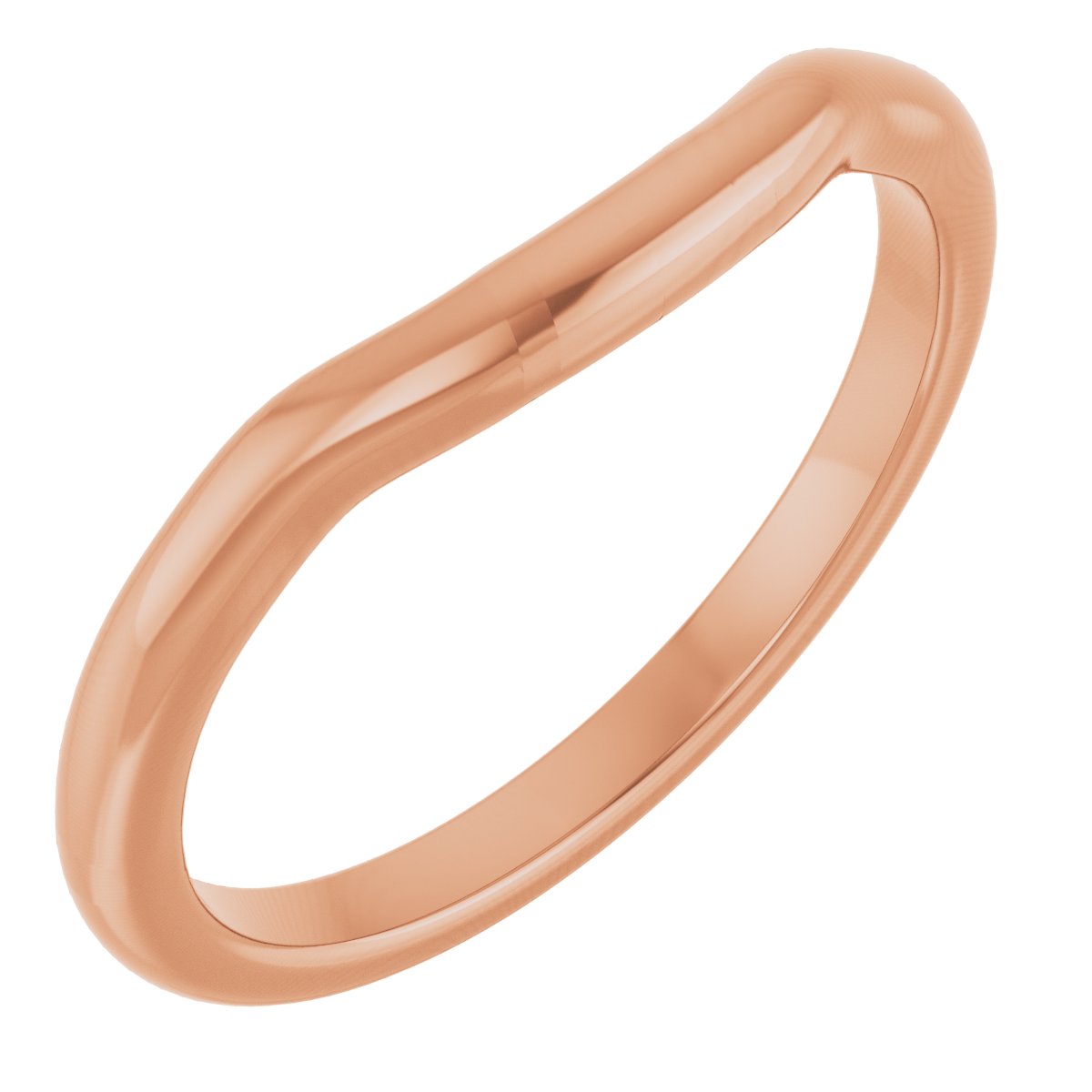 Solitaire Split-Shank Engagement Ring or Band
