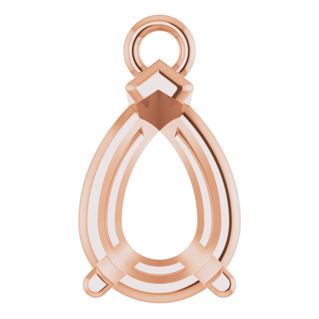 Round 4-Prong Basket Dangle