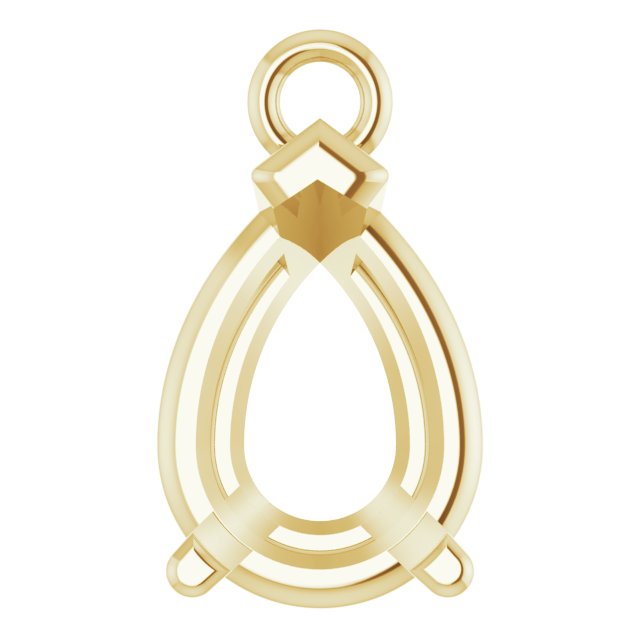 Round 4-Prong Basket Dangle