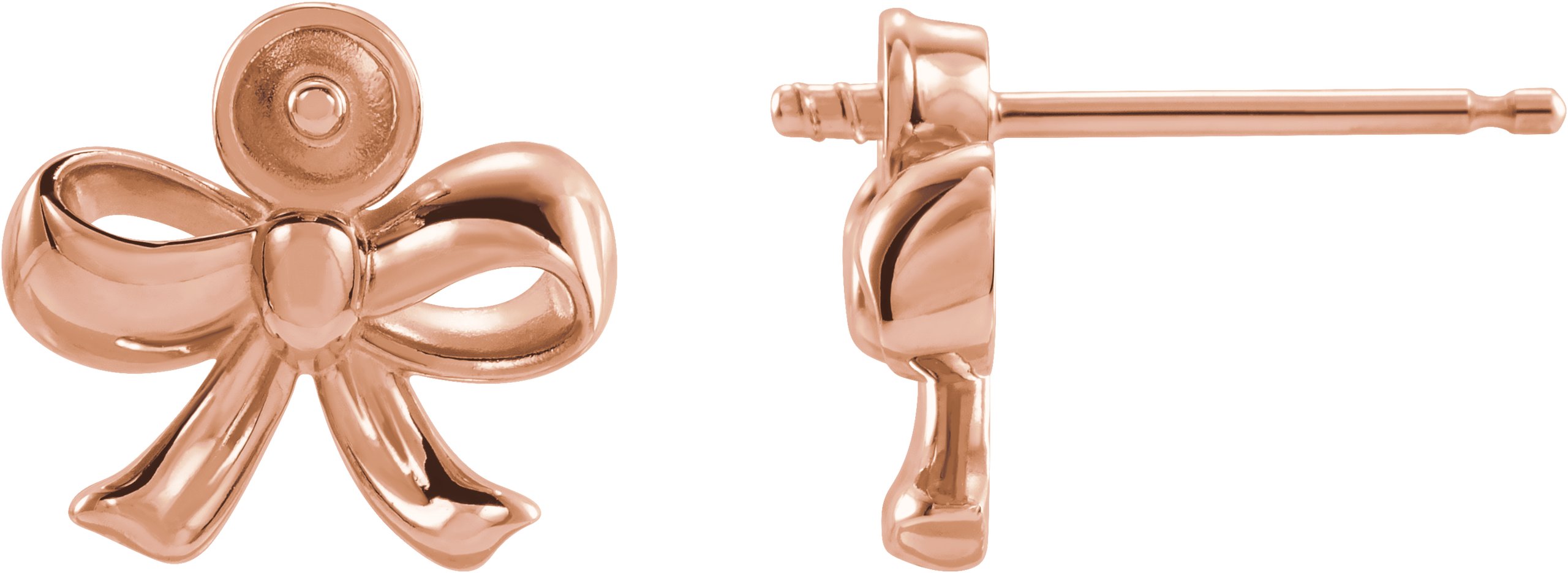 Pearl Bow Earrings