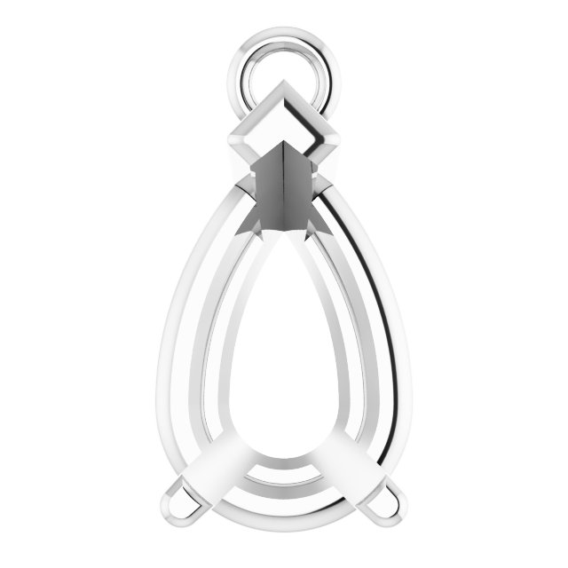 Round 4-Prong Basket Dangle