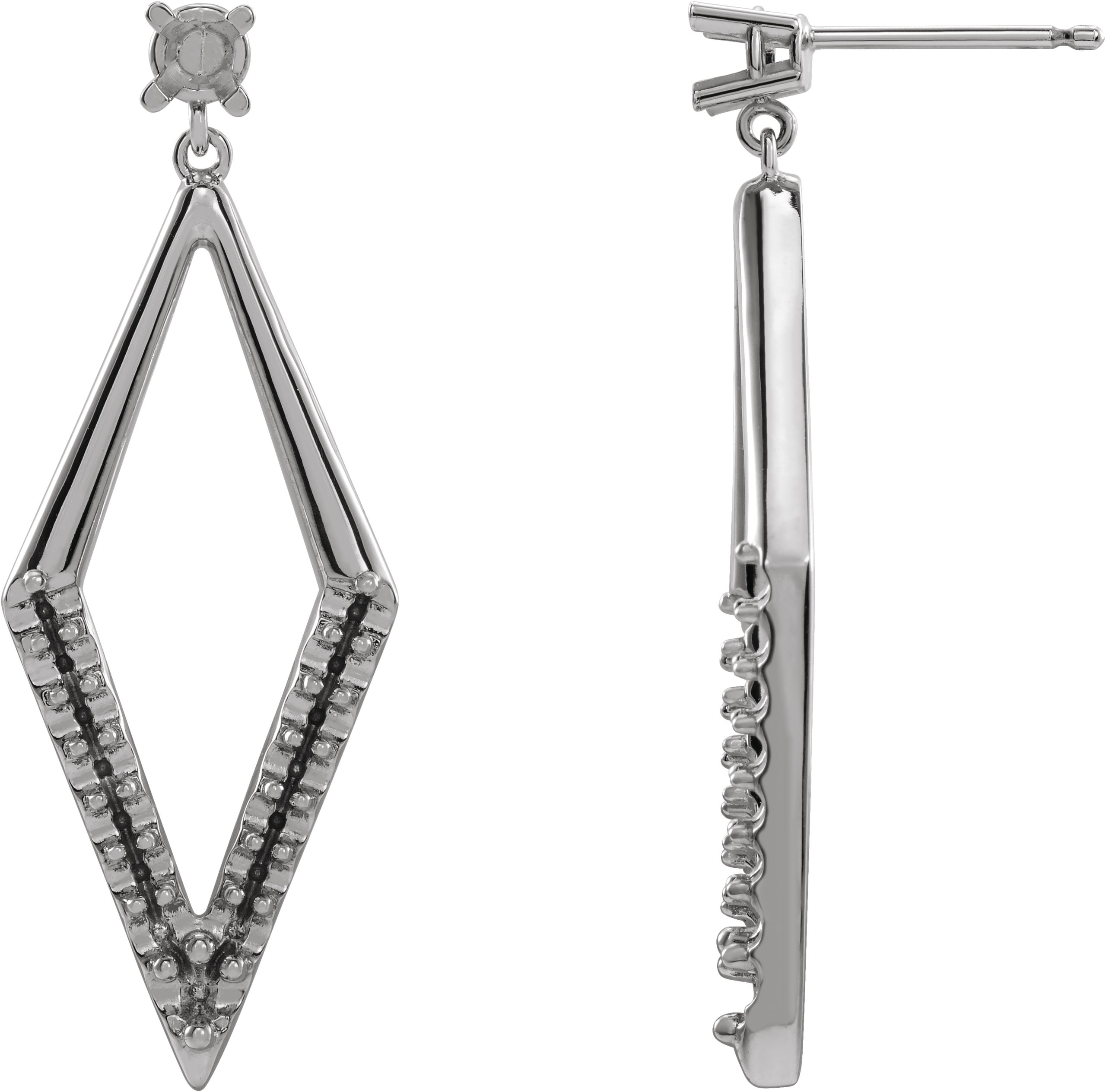 Accented Geometric Earrings