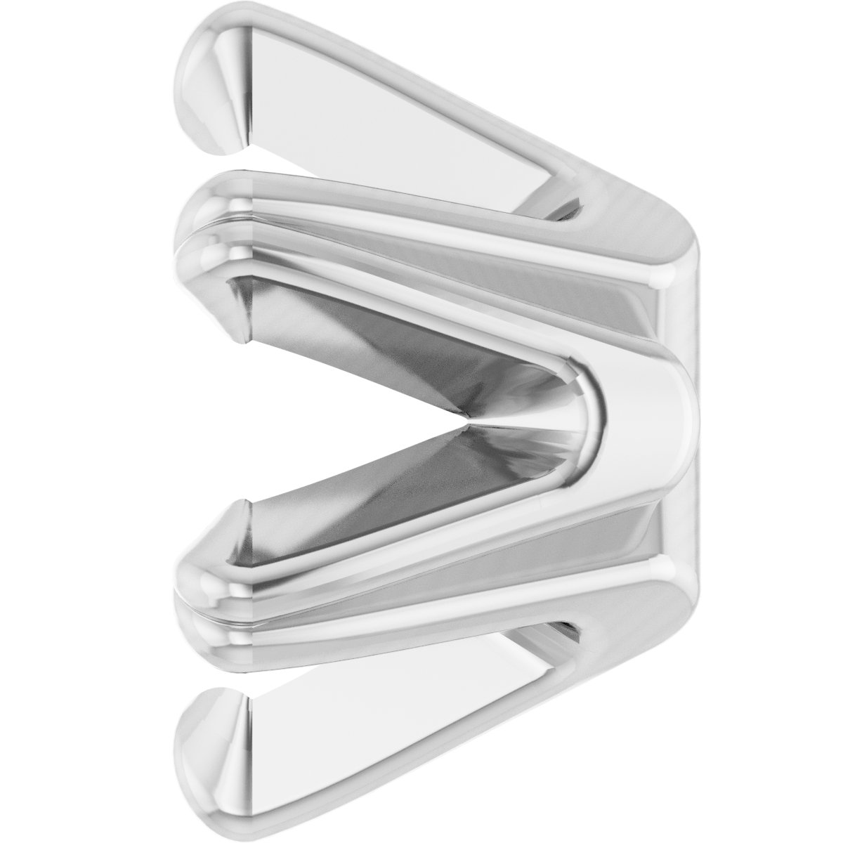 Round 6-Prong Twin Earring Setting