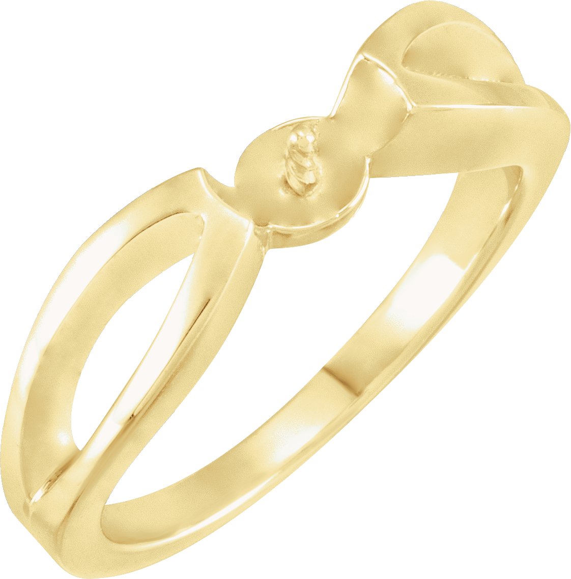 Solitaire Pearl Ring