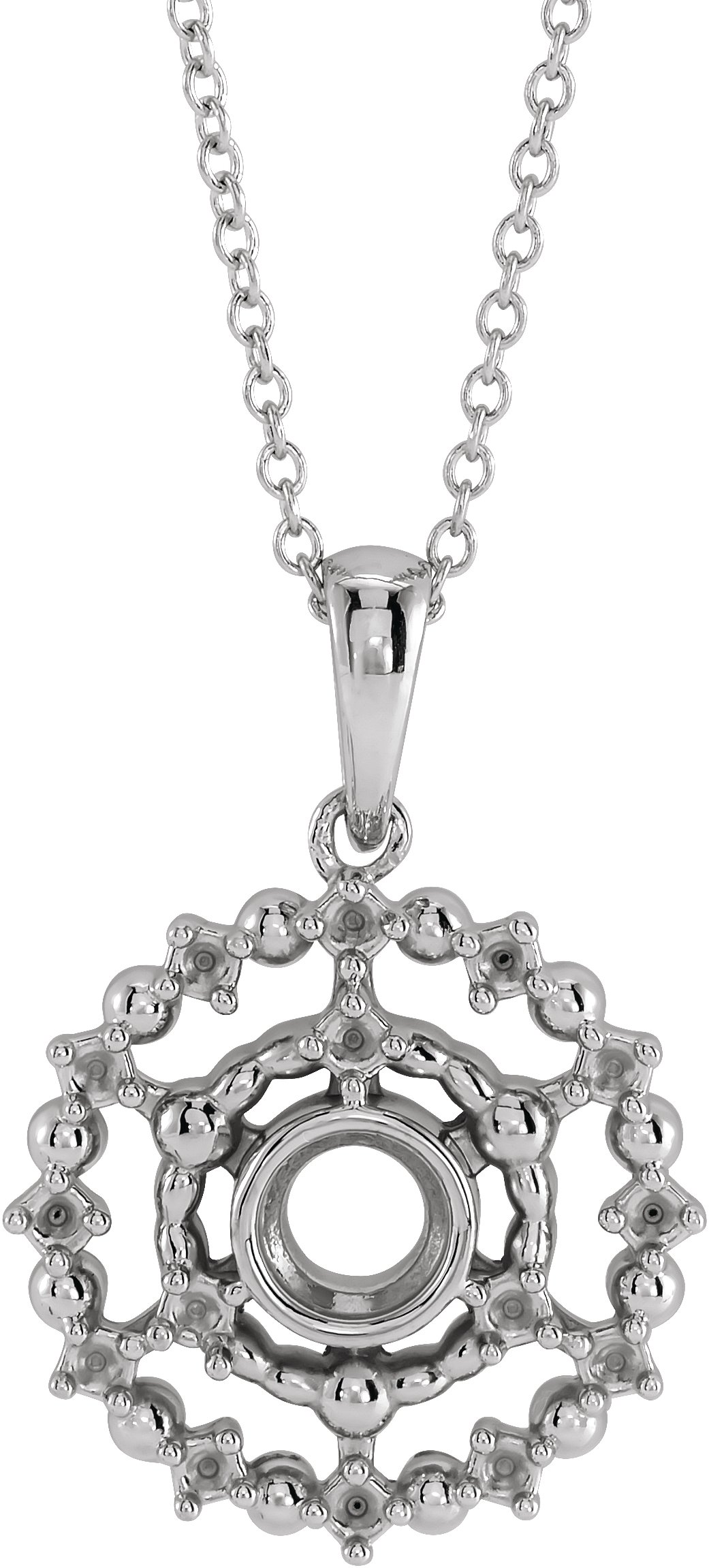 Accented Family Generational Necklace or Pendant