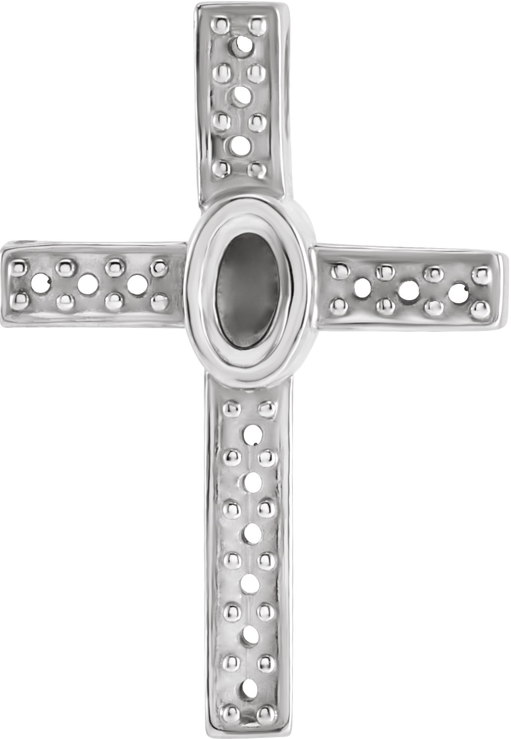 Accented Cross Pendant