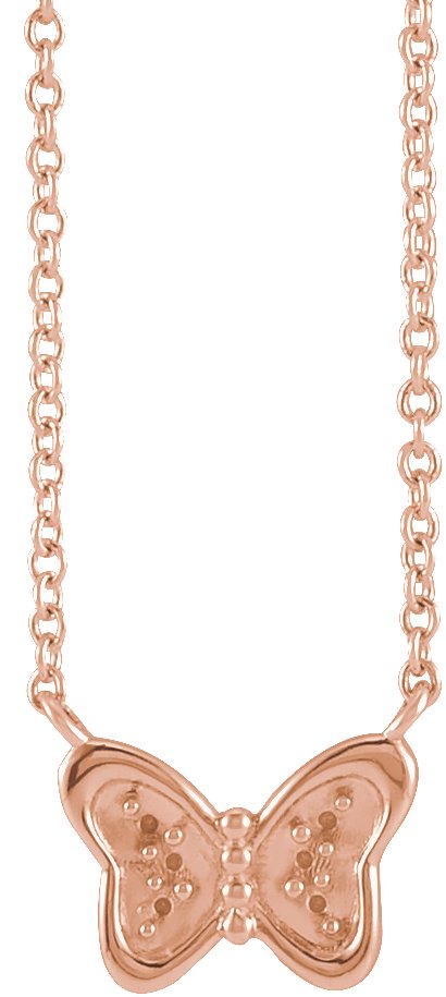 Butterfly Necklace or Center