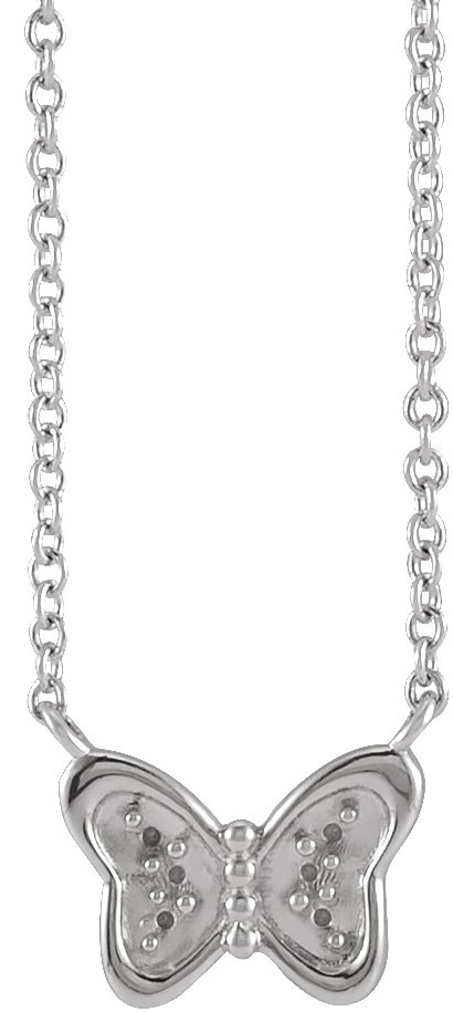 Butterfly Necklace or Center