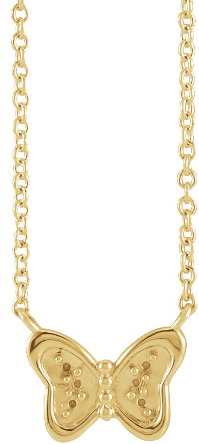 Butterfly Necklace or Center