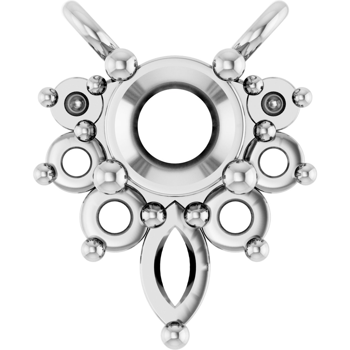Accented Necklace or Center