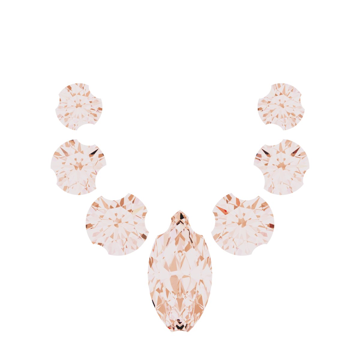 Accented Necklace or Center