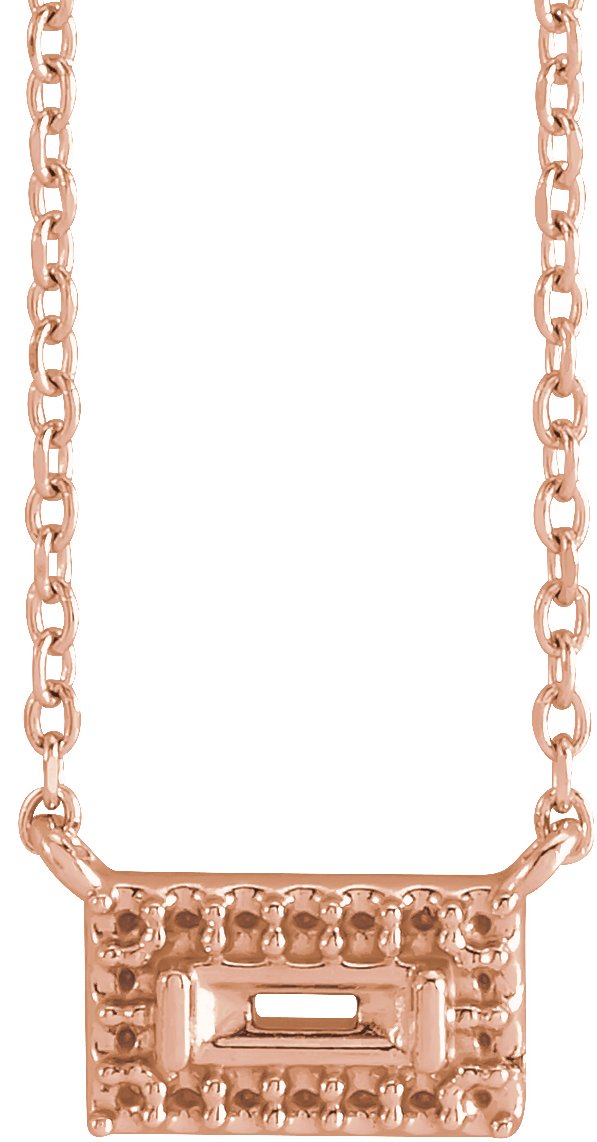 Halo-Style Necklace or Center