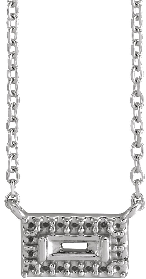 Halo-Style Necklace or Center