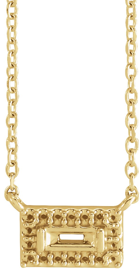 Halo-Style Necklace or Center