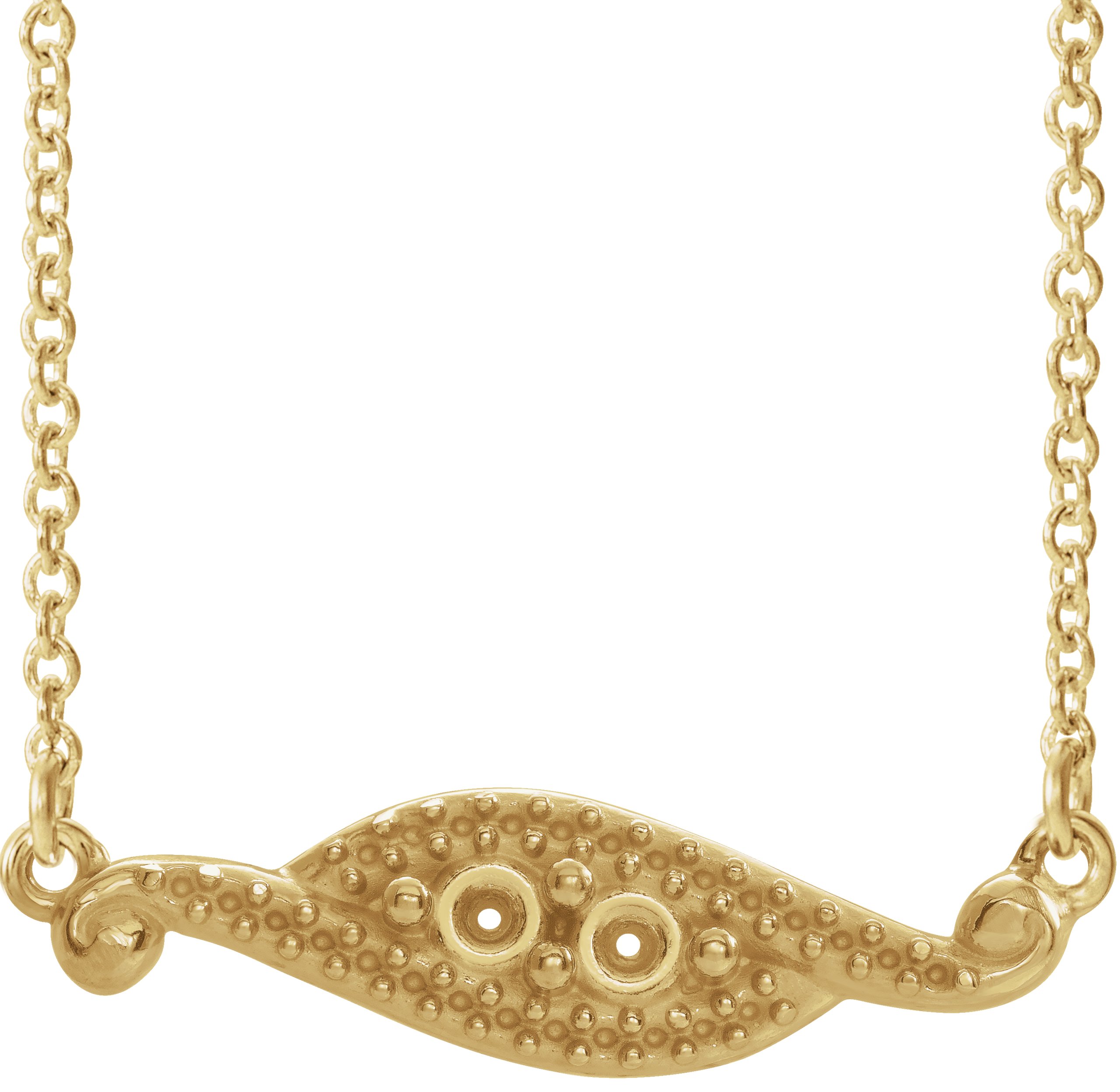 Family Freeform Bar Necklace or Center