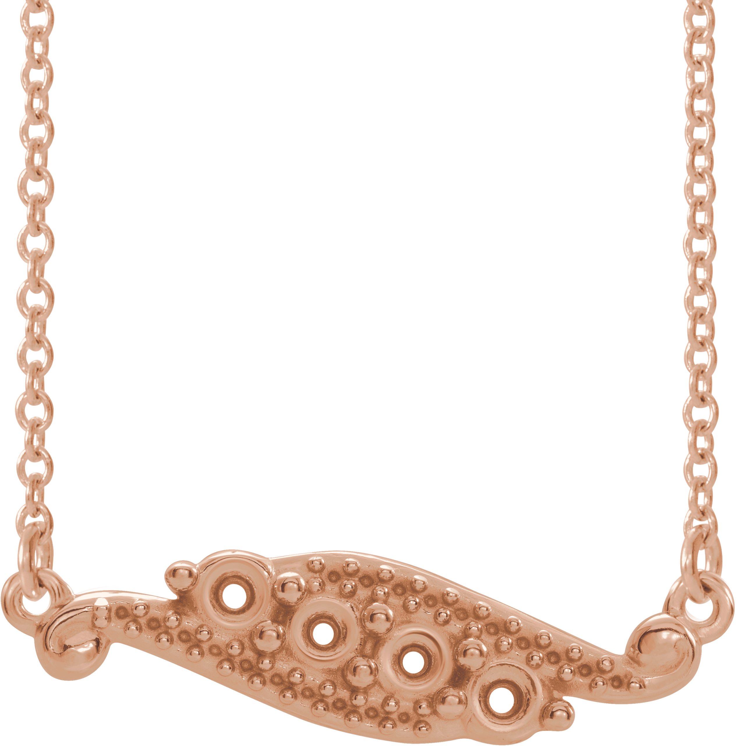 Family Freeform Bar Necklace or Center
