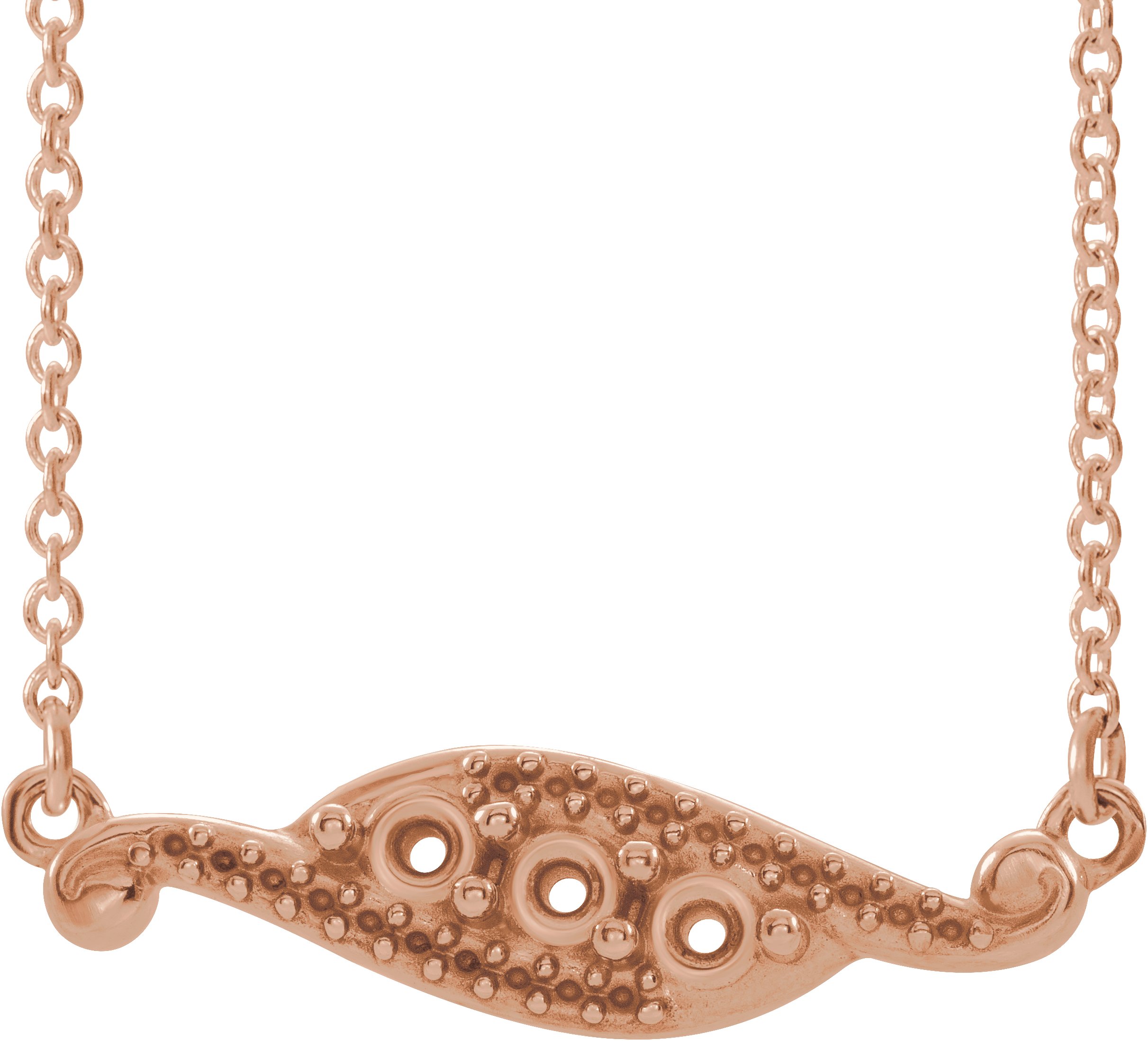 Family Freeform Bar Necklace or Center