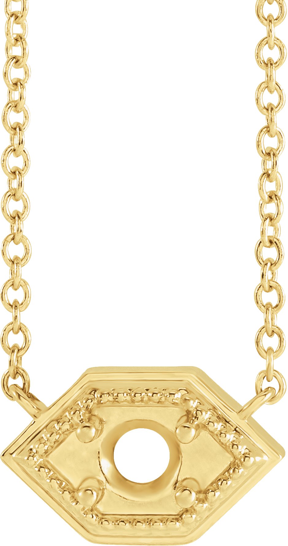 Geometric Necklace or Center