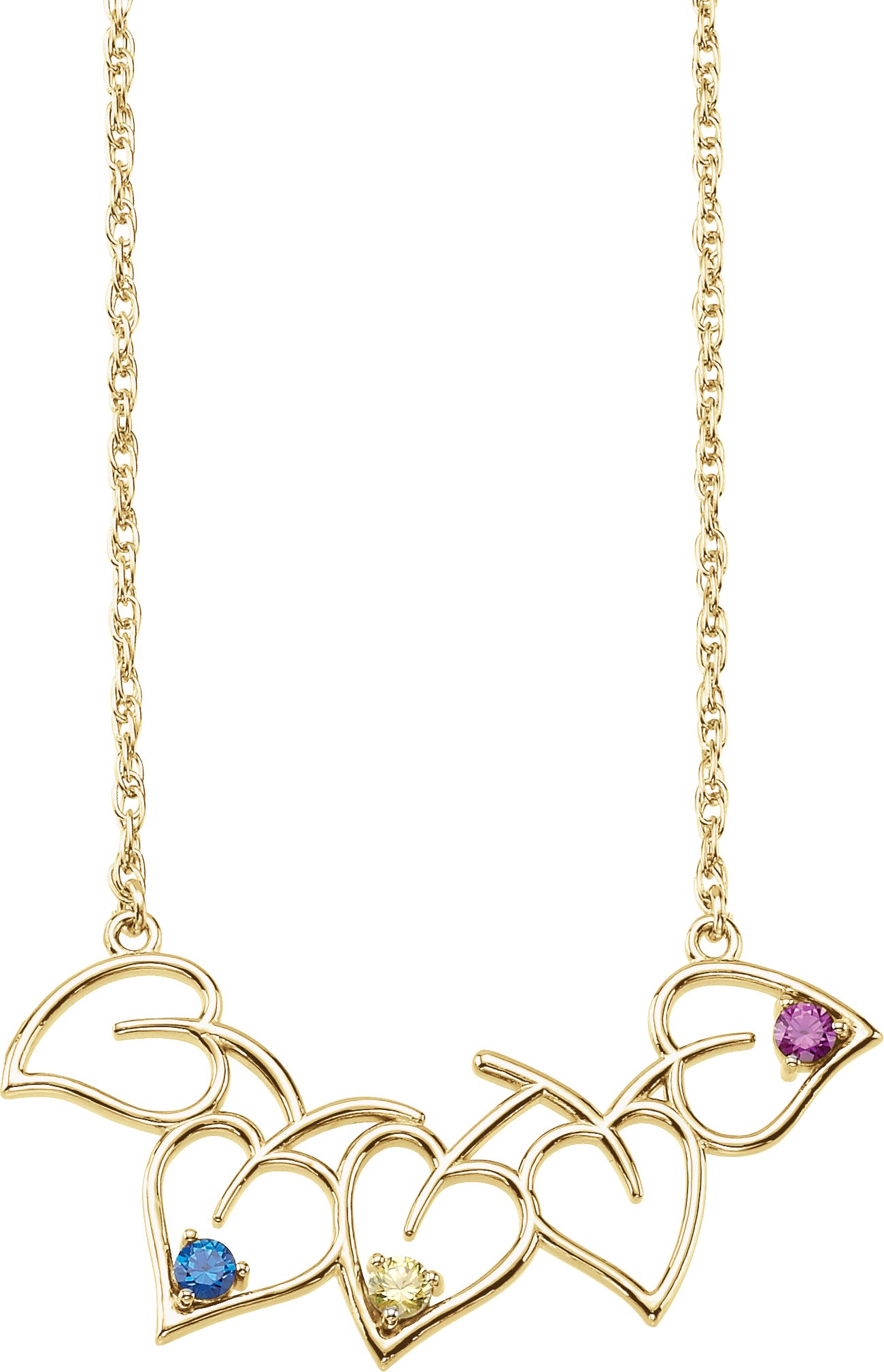 Family Leaf Necklace or Center