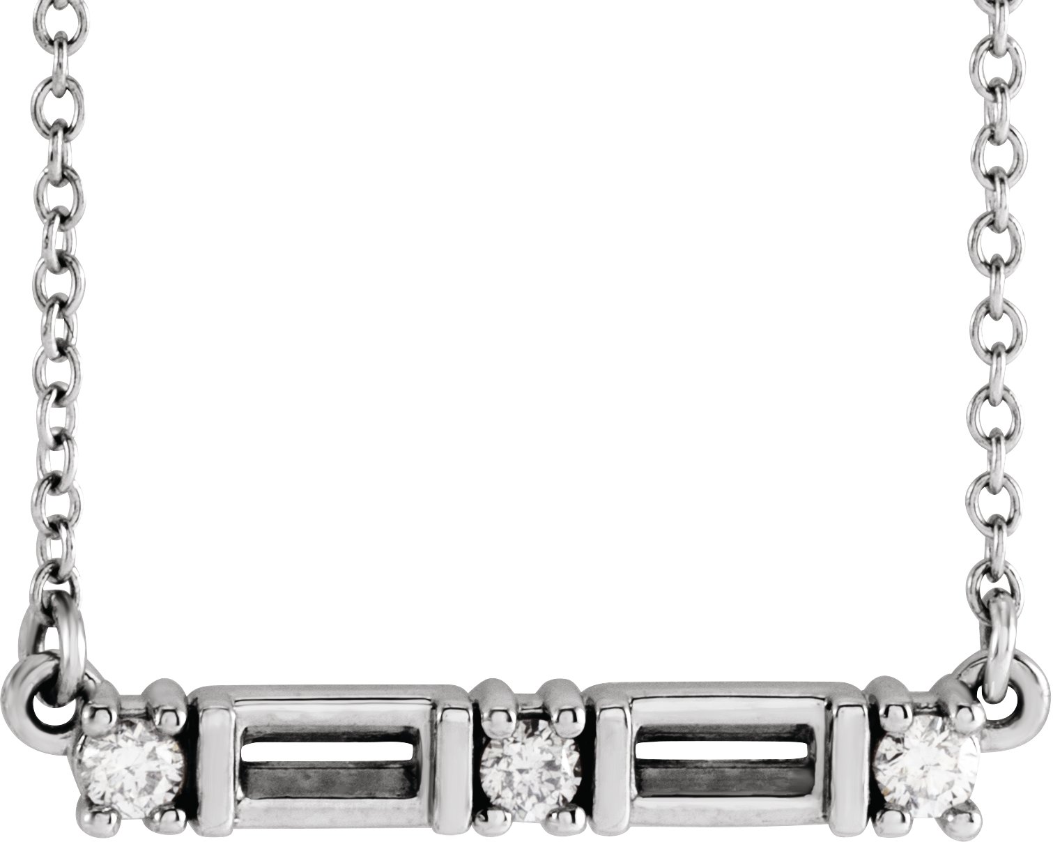 Family Bar Necklace or Center