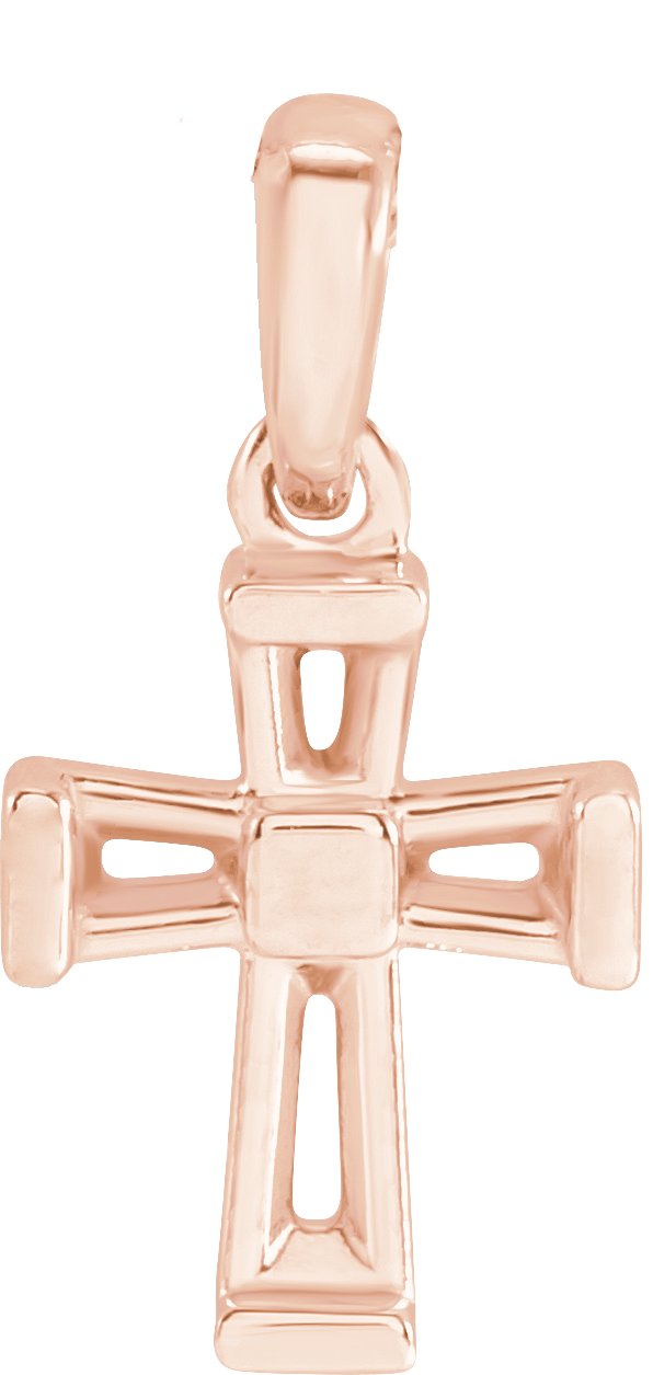 Accented Cross Necklace or Pendant