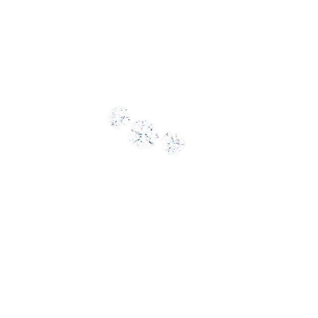 14K White .05 CTW Natural Diamond Matching Band-5