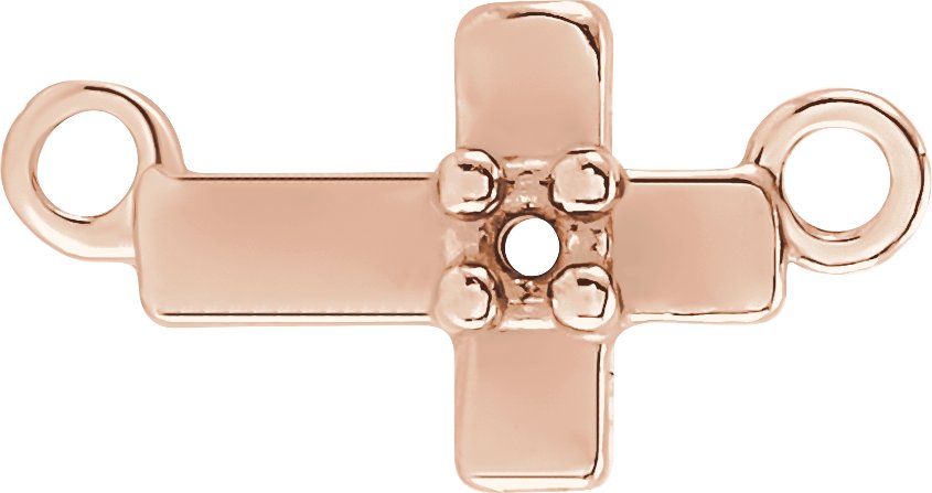 Youth Sideways Cross Necklace or Center