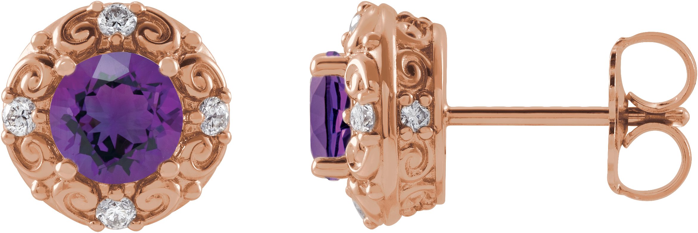 14k Rose Gold