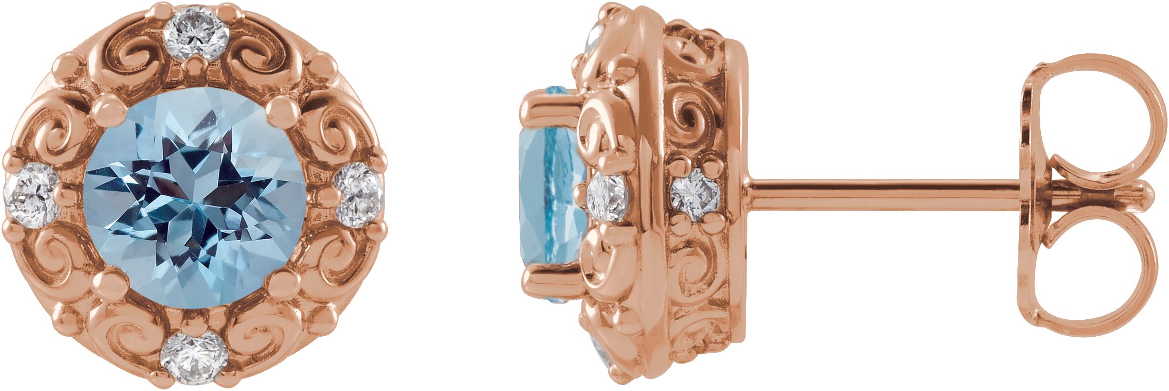 14k Rose Gold