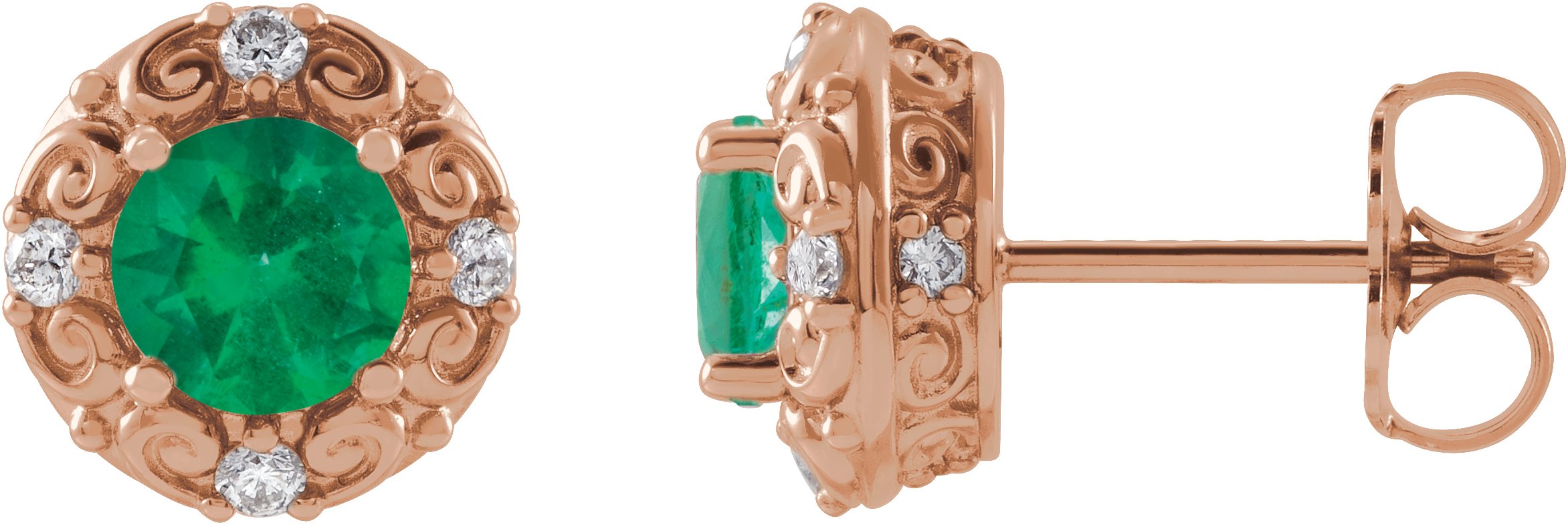 14k Rose Gold