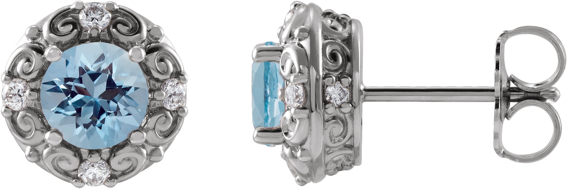 14k White Gold