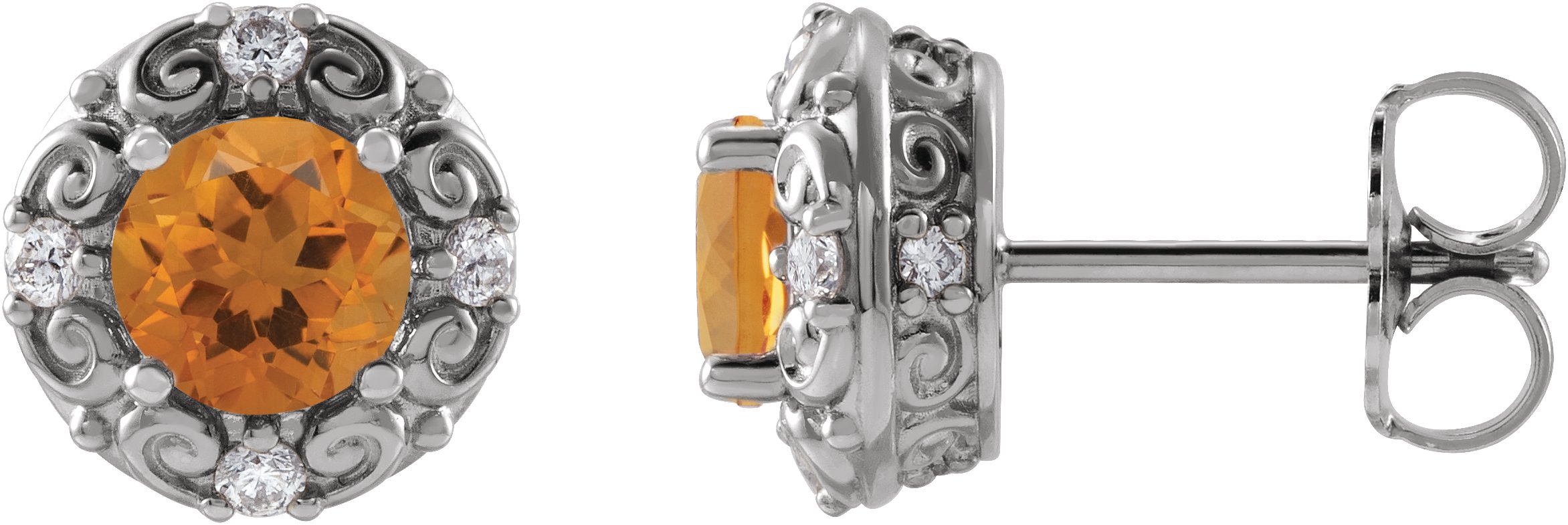 14k White Gold
