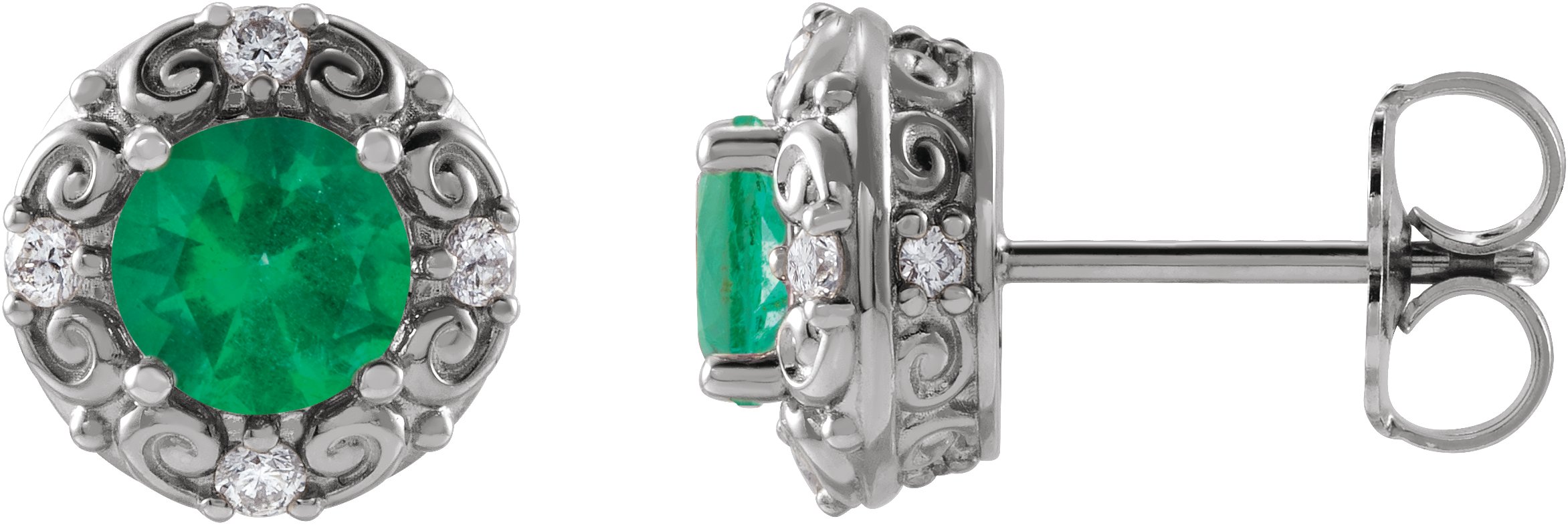 14k White Gold