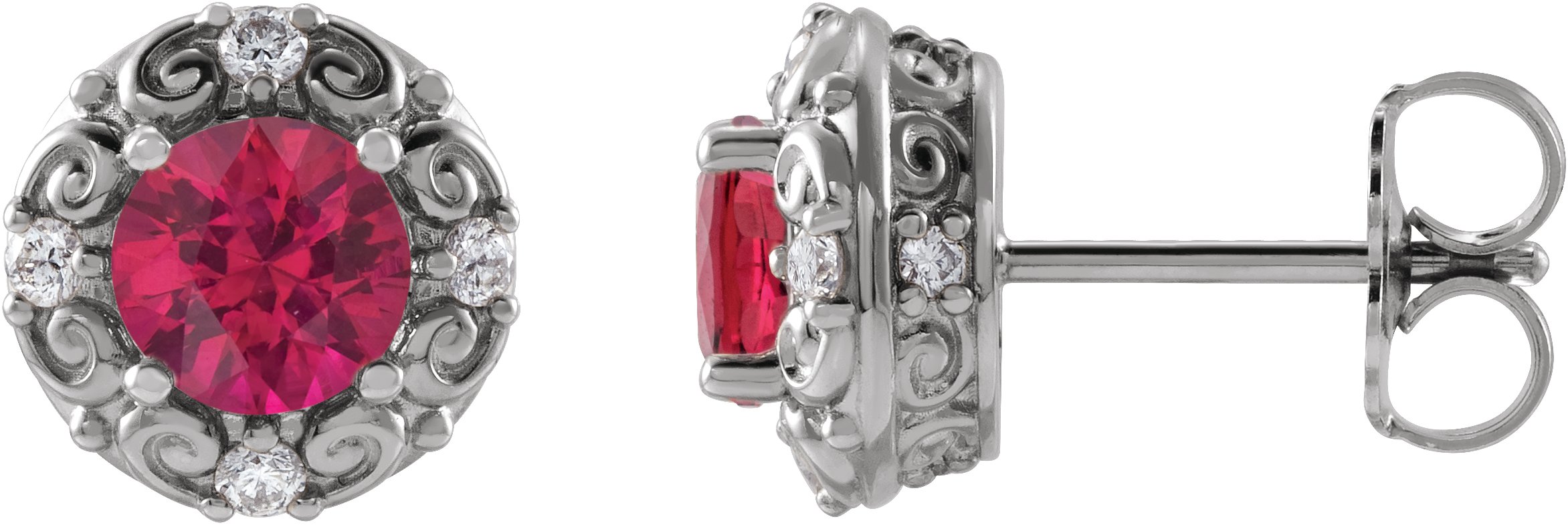 14k White Gold