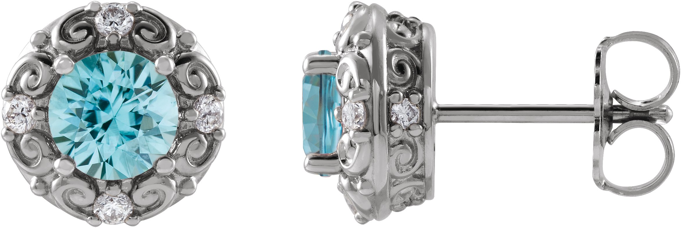 14k White Gold