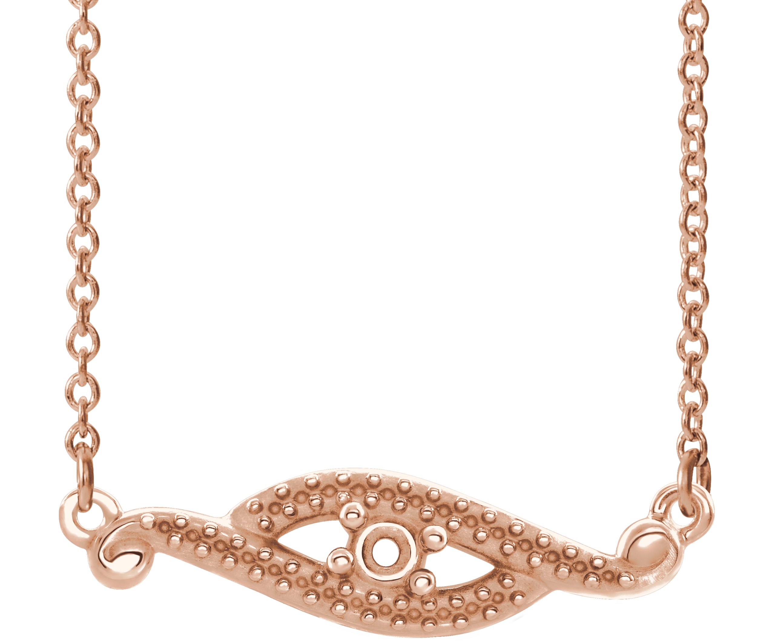 Family Freeform Bar Necklace or Center
