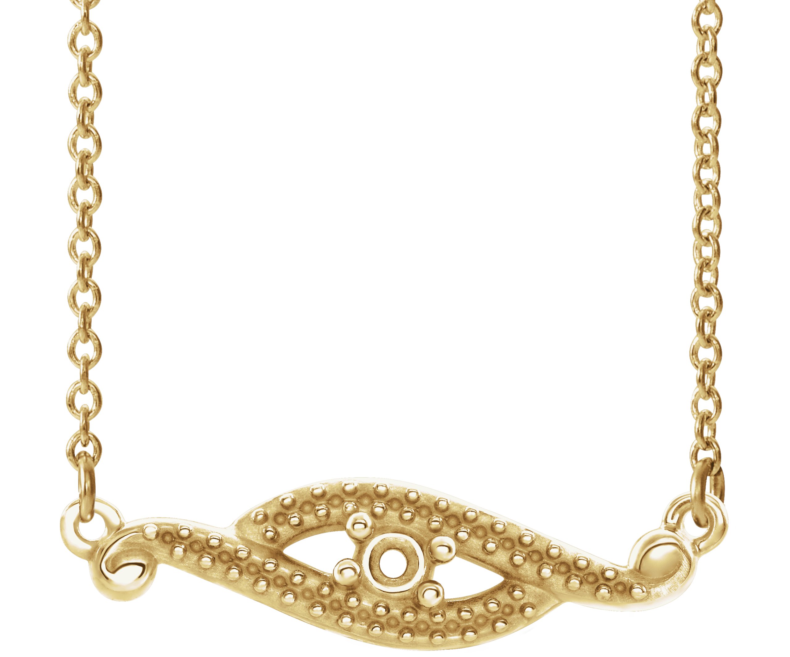 Family Freeform Bar Necklace or Center