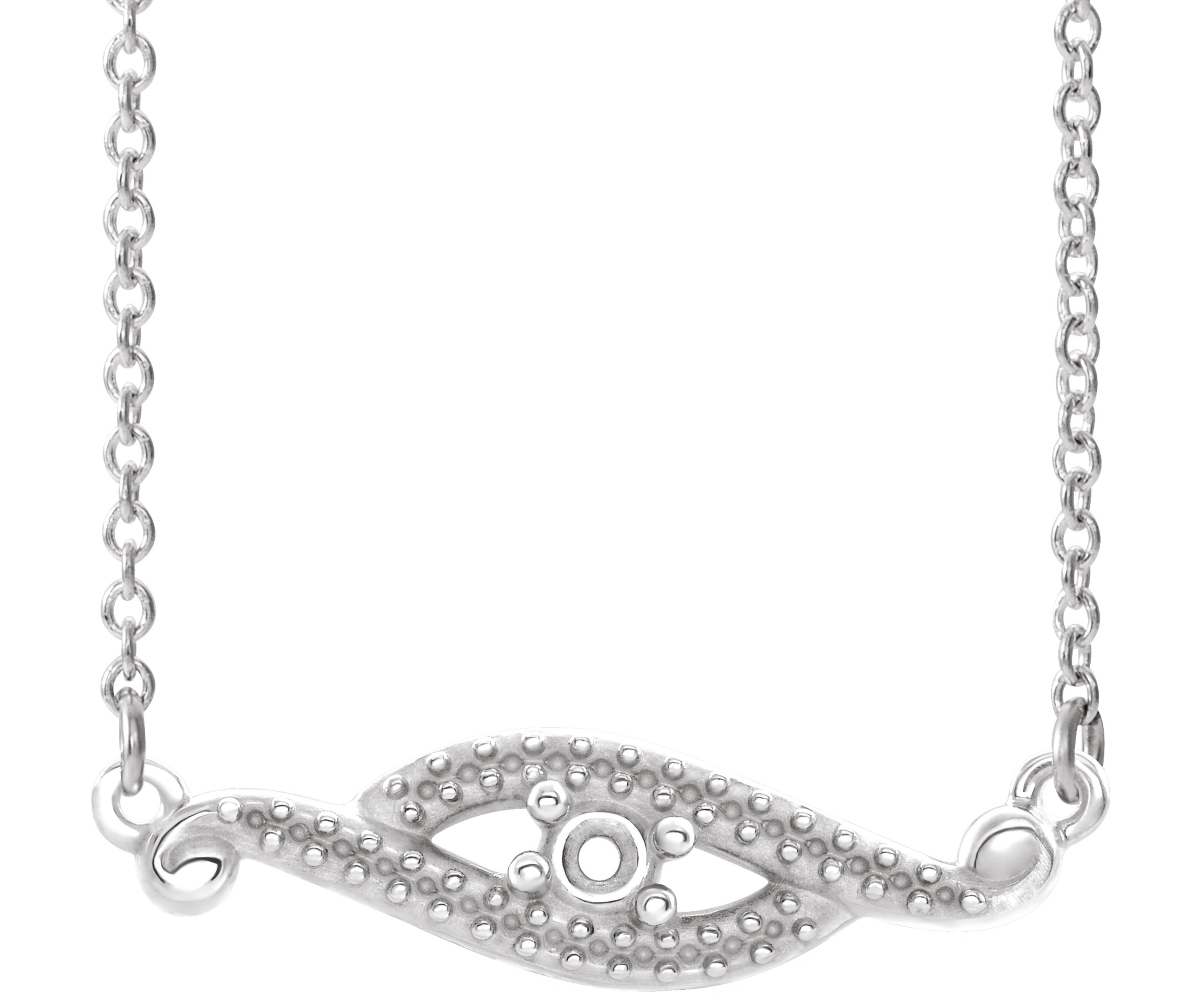 Family Freeform Bar Necklace or Center