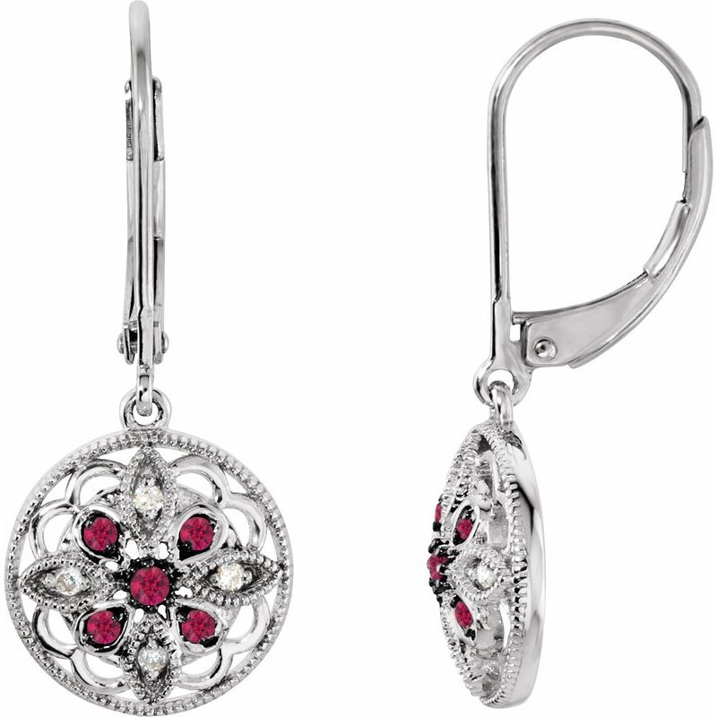 Accented Filigree Earrings