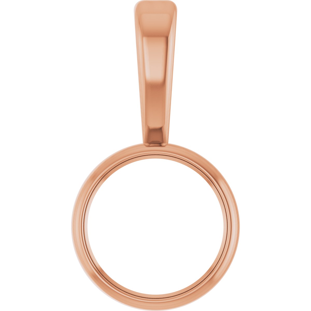 Bezel-Set Solitaire Necklace or Pendant